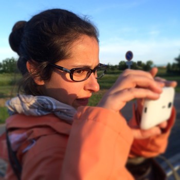 Lisa #instagramming with her #white #lumia