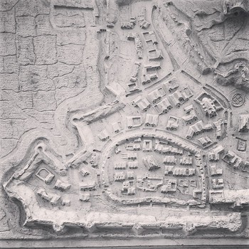#mappa di #Padova -- bassorilievo veneziano