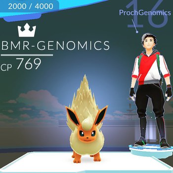 Advertising #pokemongo #bmrgenomics #padua